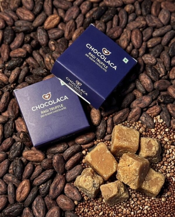 Sugarfree chocolate Ragi Truffle(pack of 6)
